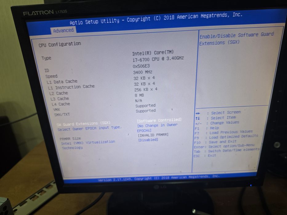 Intel core i7-8700, 9700
