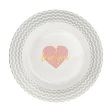 посуда с сердчеками