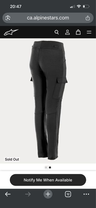 Alpinestars "XS"