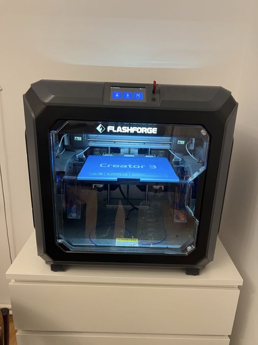 Imprimanta 3d FlashForge Creator 3 dual extruder