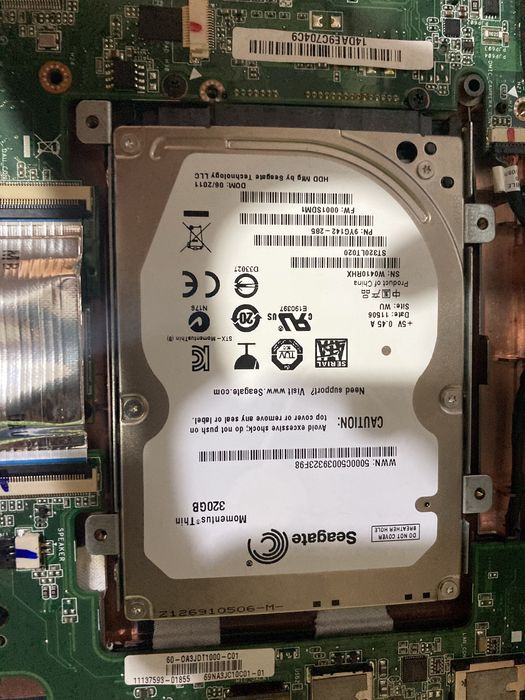 Жёсткий диск Seagate 320GB 2.5” SATA (для ноутбука]