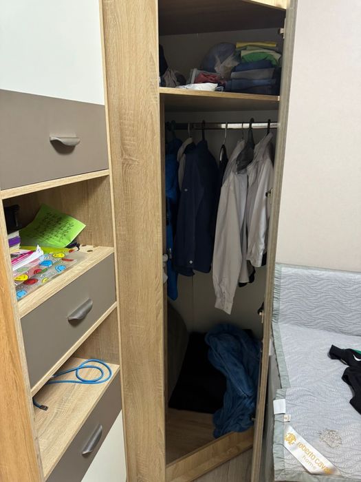 Шкаф угловой б/у