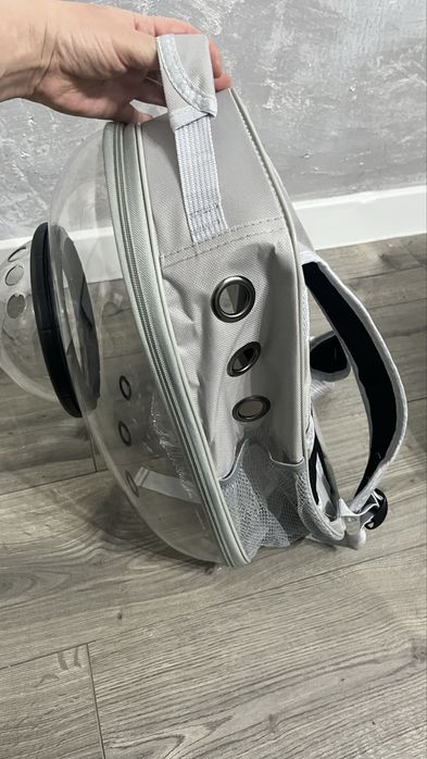 Теплый ледак для кошек и сумка