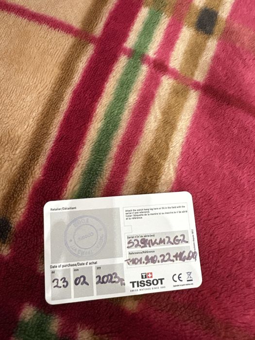 Diamond tissot pr 100 chrono lady