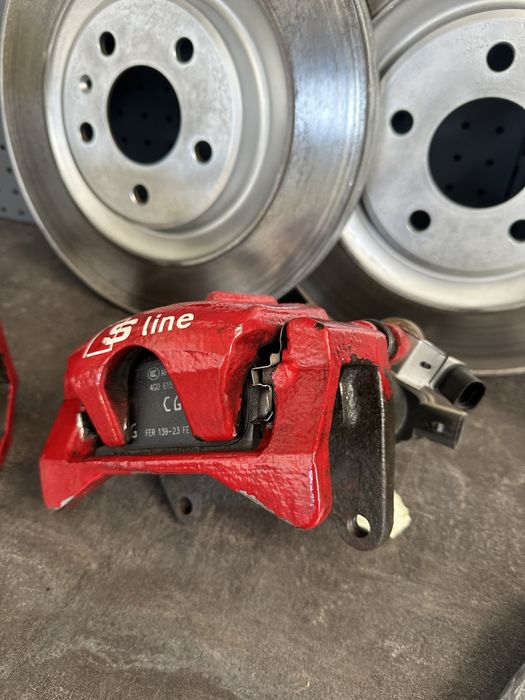 Задни спирачни апарати 310мм от Audi A6 C7 3.0TDI 272к.с