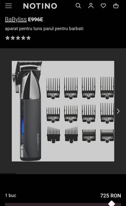 Masina tuns profesionala Babyliss