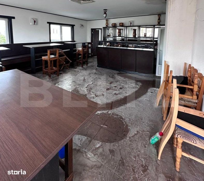 Spatiu comercial, ideal pentru restaurant/bar,70 mp, et 1, Radauti