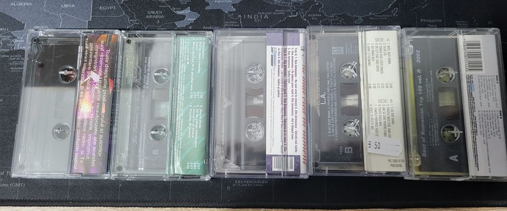 Casete cu manele si muzica romanească