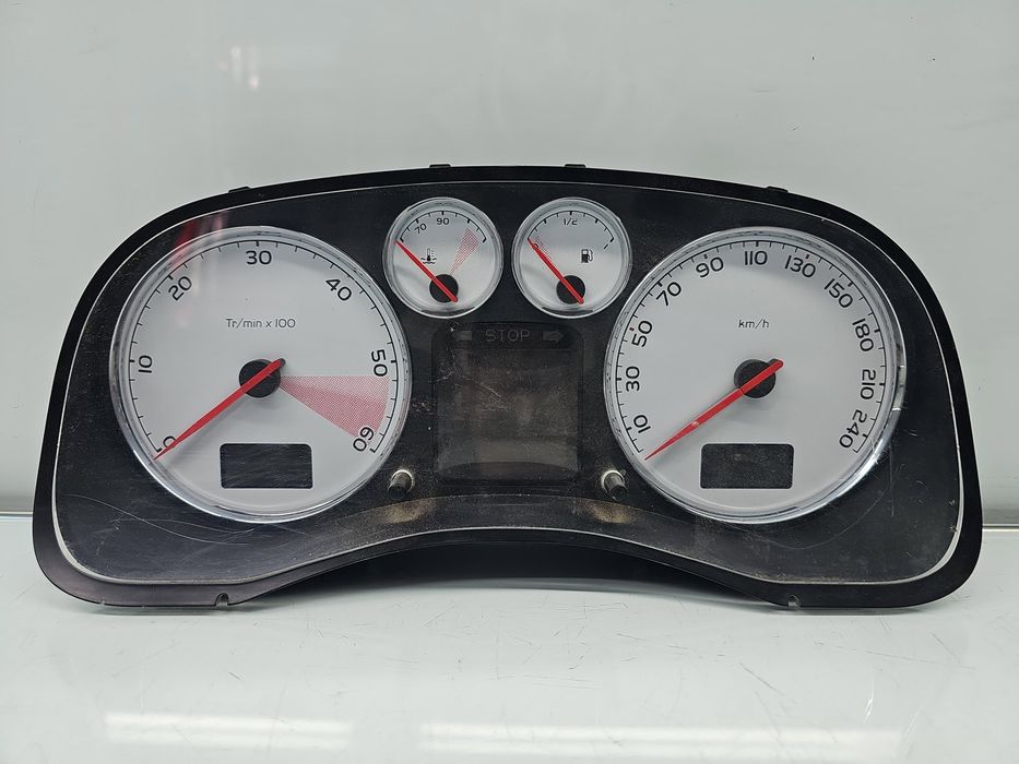 Ceas bord PEUGEOT 307 [Fabr 2000-2008] P9661323180