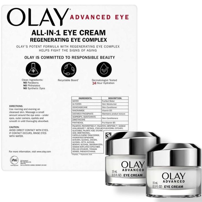 Регенерирующий крем вокруг глаз OLAY Advanced Eye Cream 0.5 fl oz