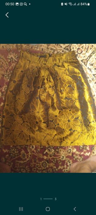 Юбка с подкладкой