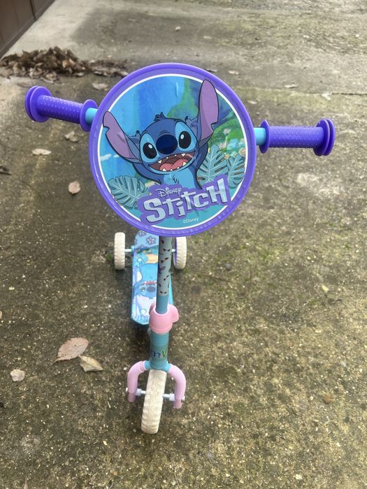 Тротонетка Стич с каска