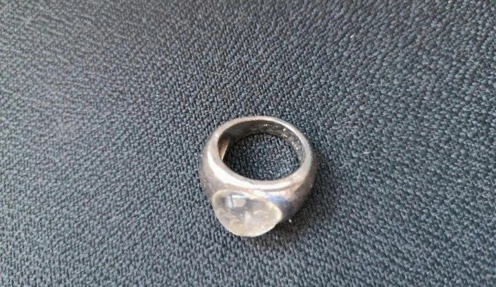 Inel unicat Cabochon cu cristal,Lalique