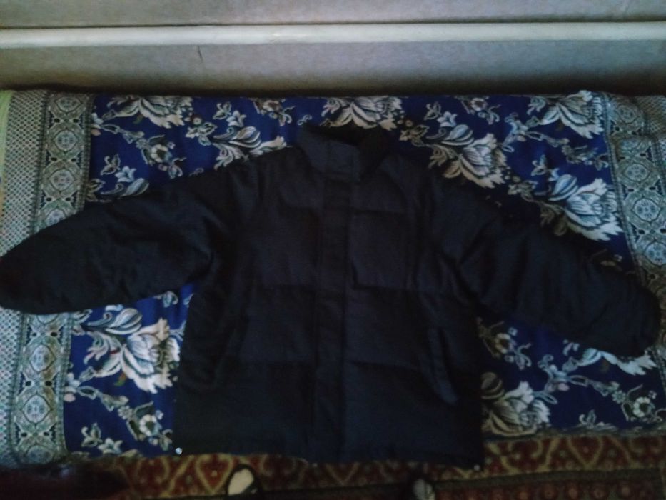 Зимний теплый пуховик