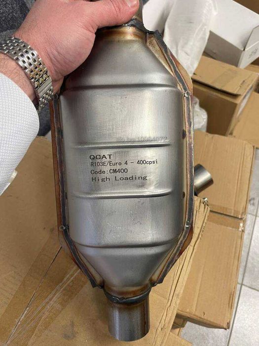 Метален Катализатор QCAT CM400 - EURO 4 (High Loading) до 2.0L