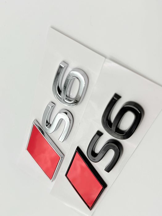 Emblema AUDI S6 spate negru NOU