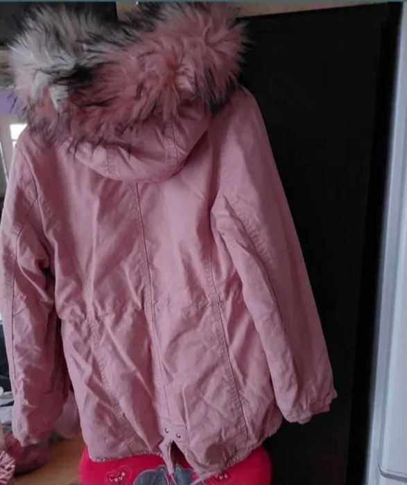 Geacă groasa căptușeală blana 8/11 ani