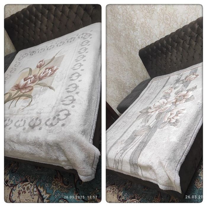 Одеяло двухстороннее в отличном состоянии