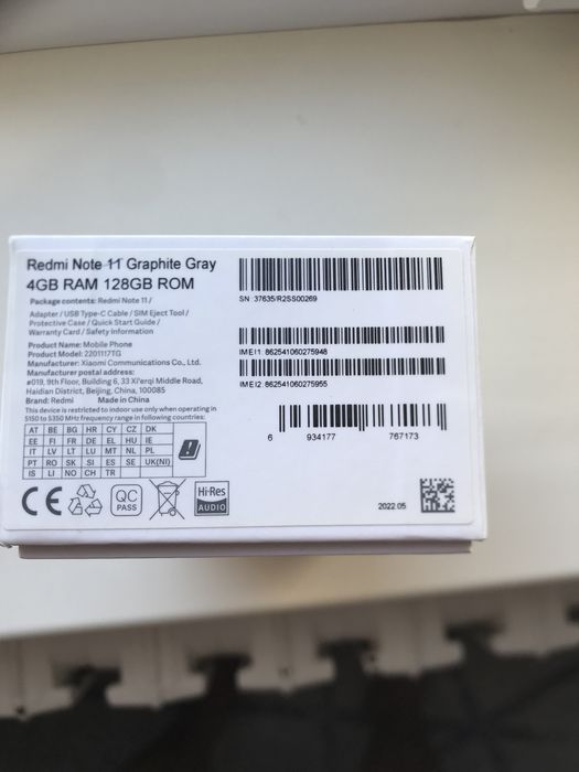 Redmi Note 11 телефон