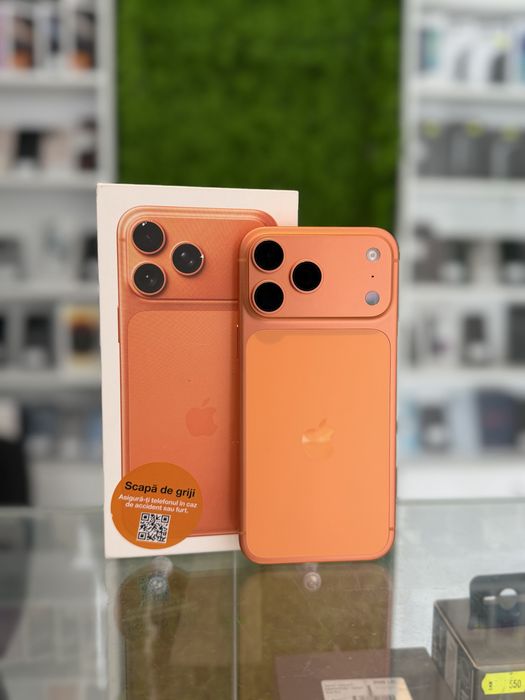 iPhone 17 Pro Max 256Gb Orange/Baterie100%/Garantie 12 luni @atsgsm.ro