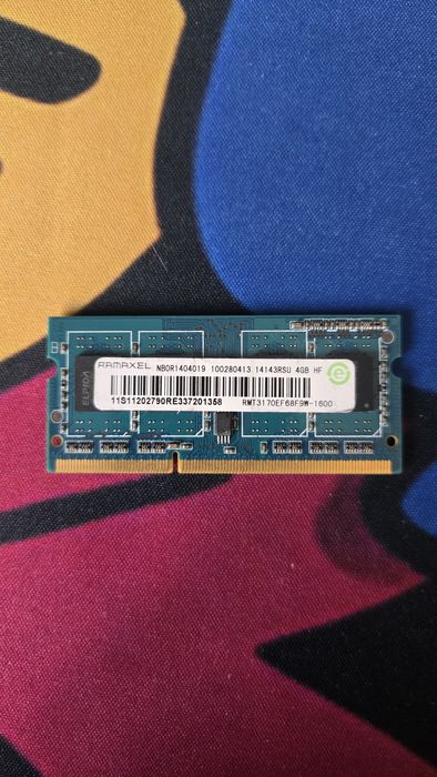RAM Ramaxel 4GB DDR3 1600MHz