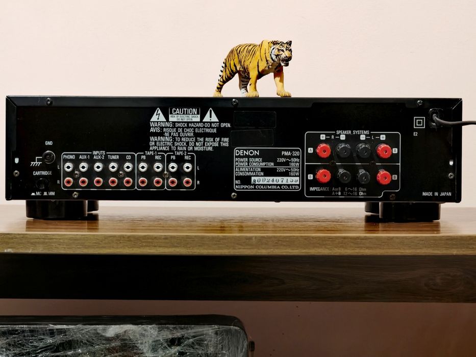 Denon PMA-320. Amplificator. Sunet analogic de vis. Ca nou. Preț fix !