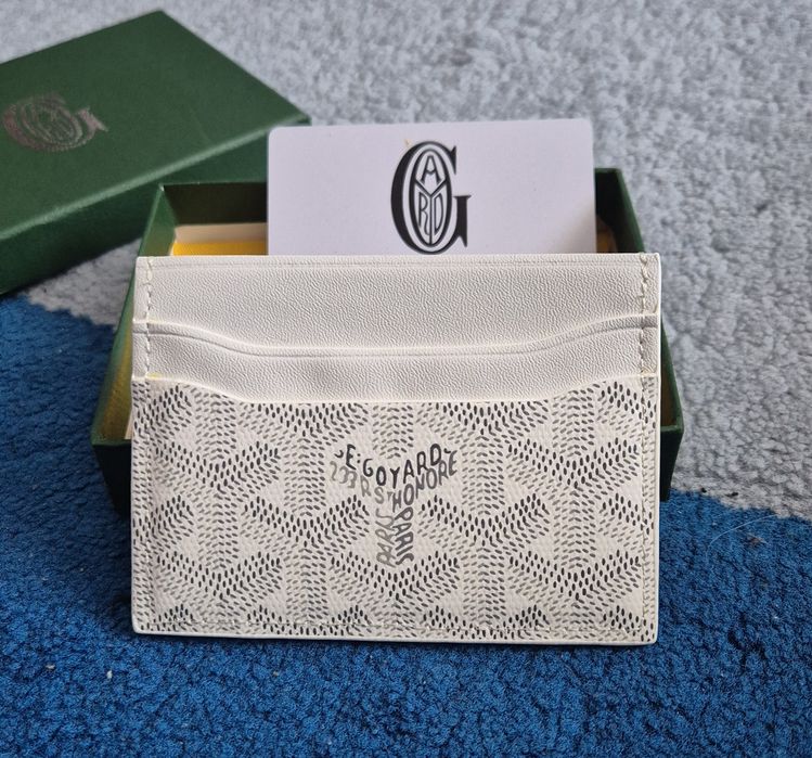 portofel goyard alb