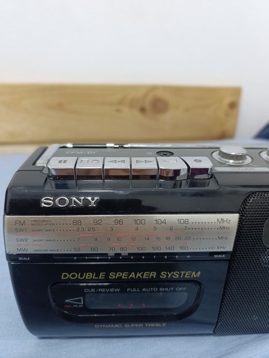 Radio casetofon Sony