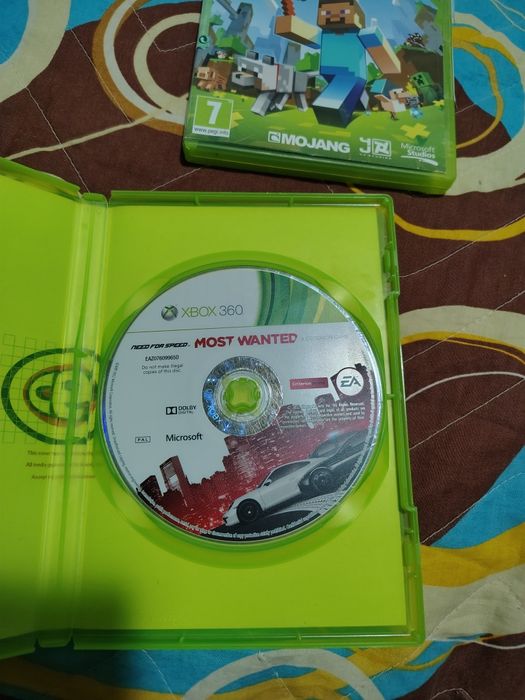 Jocuri de Xbox 360,MINECRAFT și NEED FOR SPEED