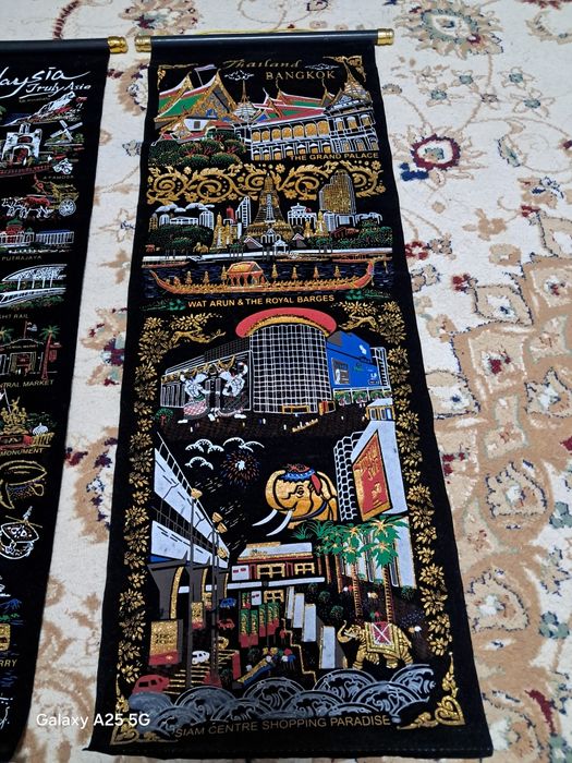 Панно из Тайланда и Малайзия.