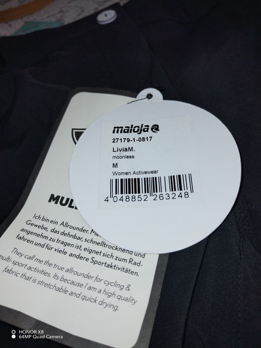 Maloja LiviaM. inclusiv pantaloni interior, fără lună
Pantaloni scurți