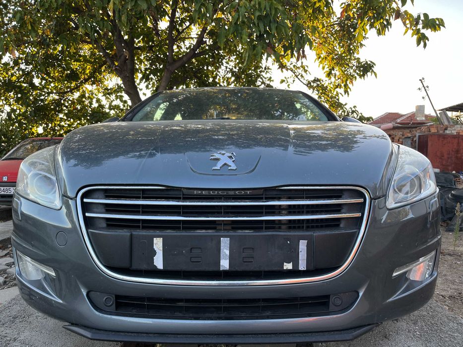 Предна броня Преден капак ТЪМНОСИВ МЕТАЛИК Peugeot Пежо 508 pejo