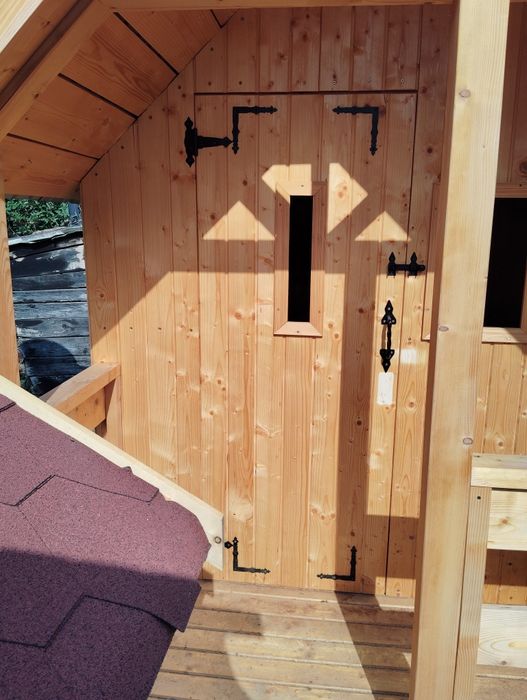 Vand wc din lemn pentru curte