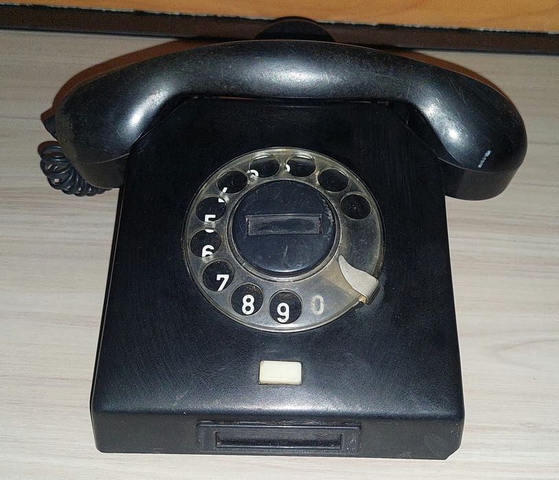 Стар бакелитов текефон NORFERN W 63a с шайба DDR