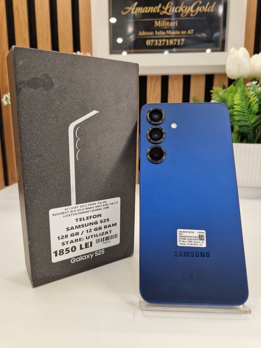 Samsung S25 128GB / 12GB Ram GARANTIE! #50858