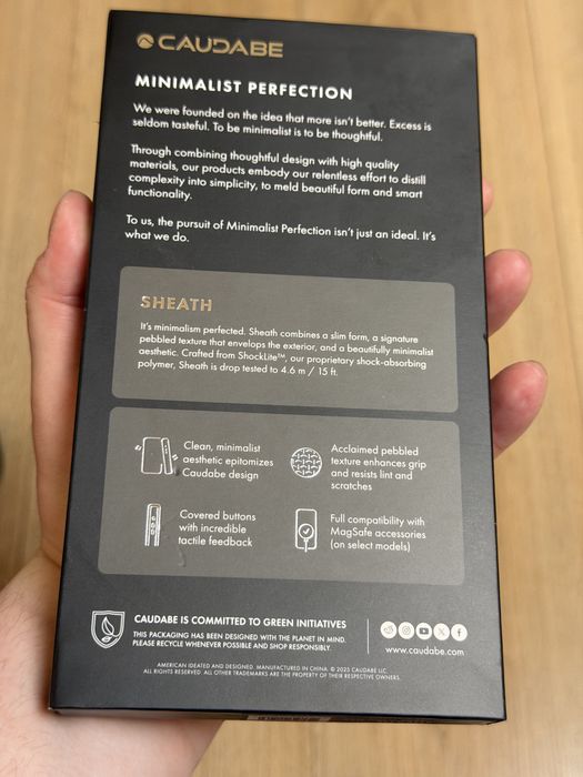 Husa Caudabe Sheath Iphone 17 Pro Max