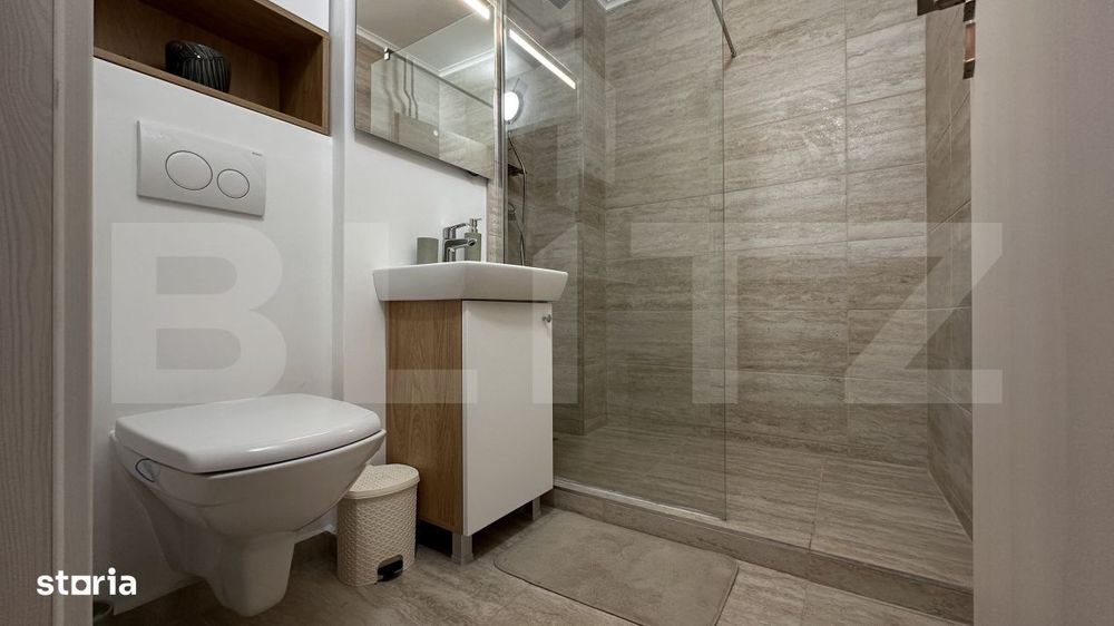 Apartament central, 2 camere, totul nou, renovat, mobilat si utilat