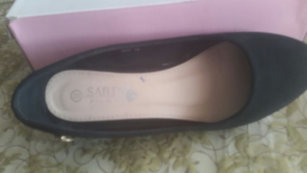 Женские замшивые туфли