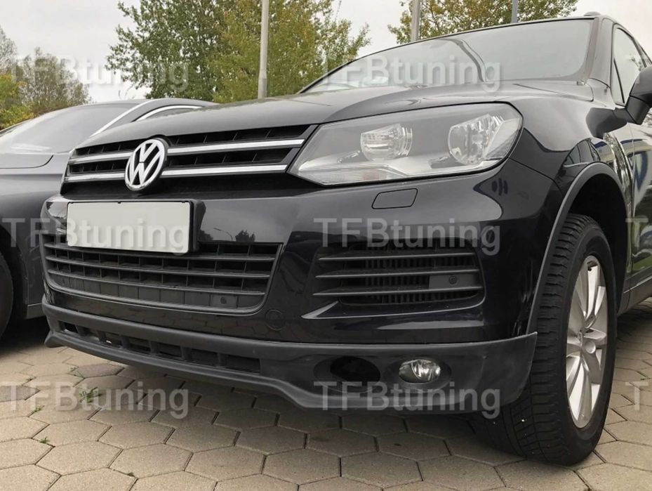 Prelungire spoiler tuning sport bara fata VW Touareg 7P5 Rline Off Road