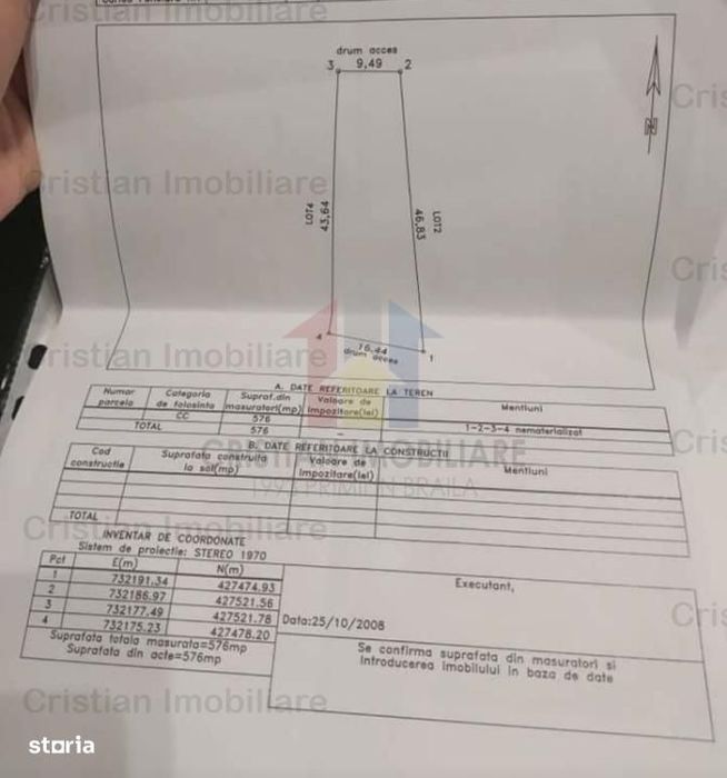 ChiLipiR ! Intravilan 576 mp Vidin-C.Galati, 16 ml deschidere, 69 Euro