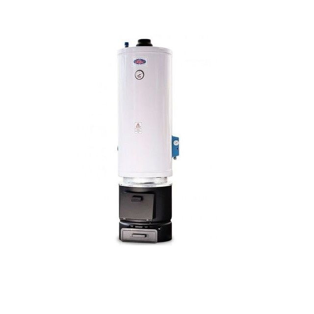 Boiler- ansamblu cazan baie 2 surse, lemn-electric + soba H3 - Eltim