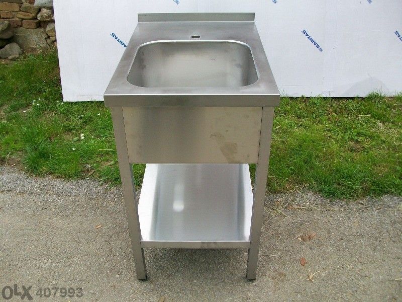 кухненска мивка , неръждаема стомана