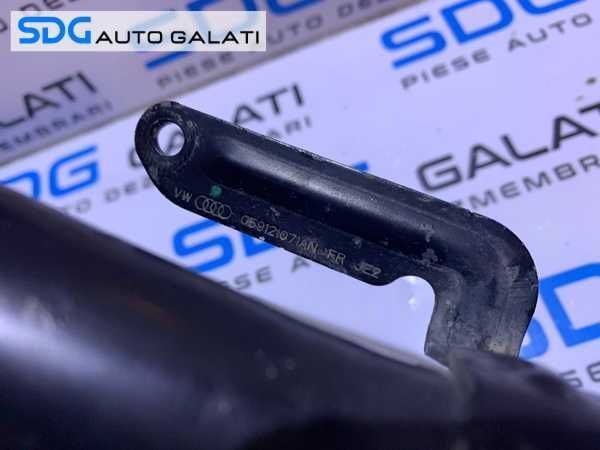 Teava Conducta Apa Audi A6 C6 3.0 TDI V6 BMK BNG ASB 2005 - 2011 Cod 059121071AN [D1019]