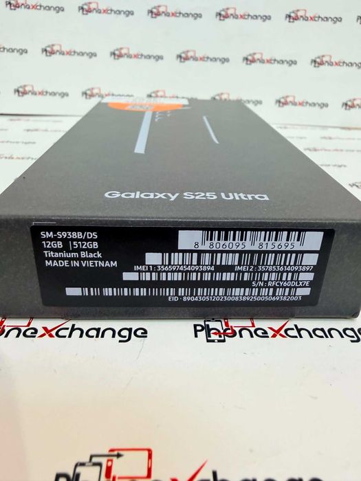 Samsung S25 Ultra Titanium Black 512/12GB Sigilat 50489