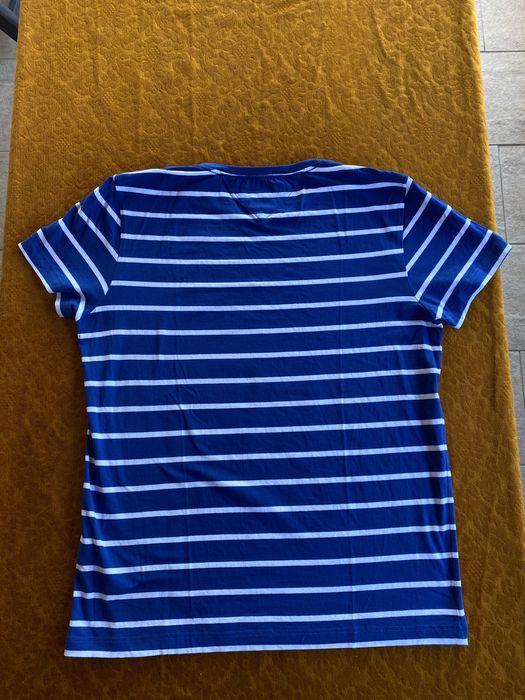 Tricou tommy hilfiger slim fit organic cotton bumbac tshirt