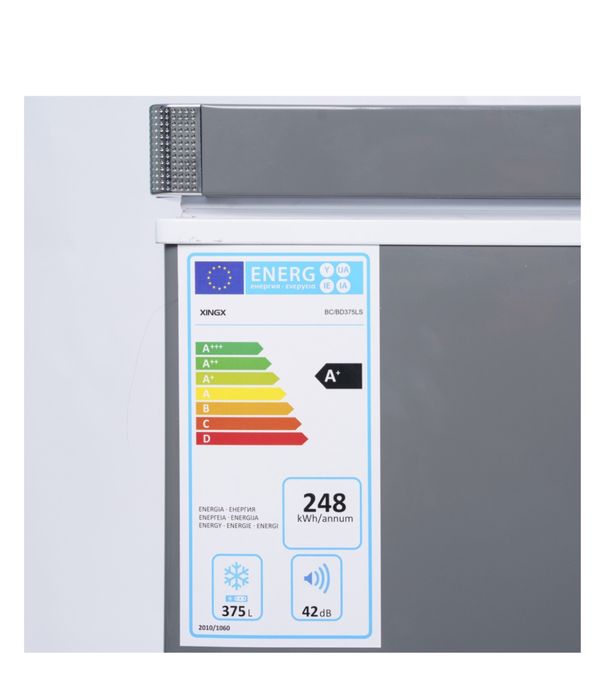 Морозильник XINGX BC/BD375LS 375 л серый