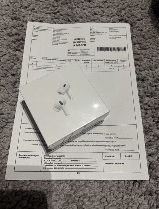 AirPods Pro Generatia 2 SIGILATE