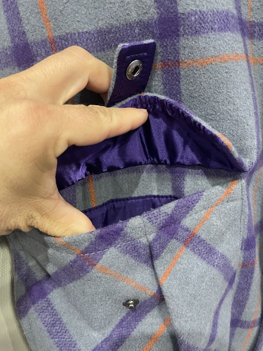 M Яке Nike Air Jordan Plaid Letterman Destroyer Varsity Bomber Jacket