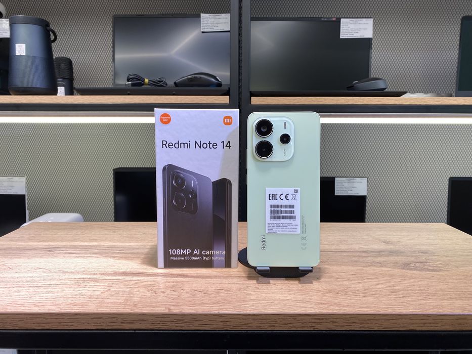 Redmi Note 14, 6/128 GB, Lime Green, 2410/A10
