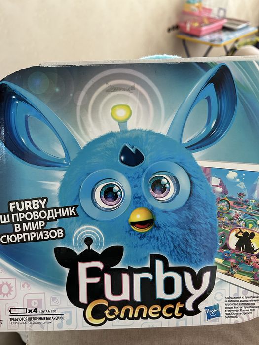 Furby ферби фёрби голубой